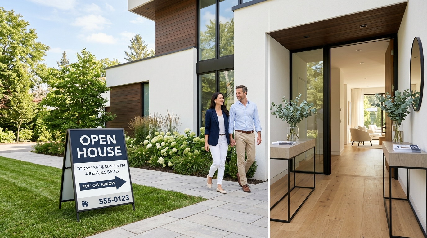 Open House Sign Design: Convert Drive-By Traffic into Buyers