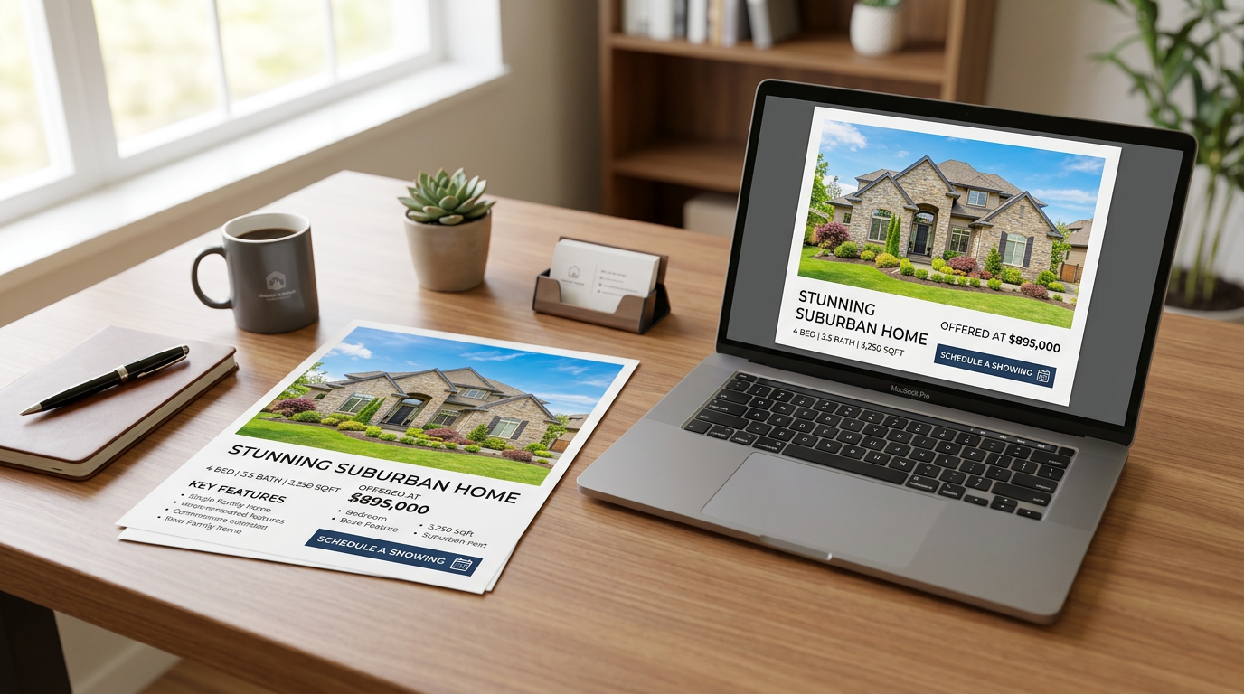 How to Design Real Estate Flyers That Actually Convert Buyers