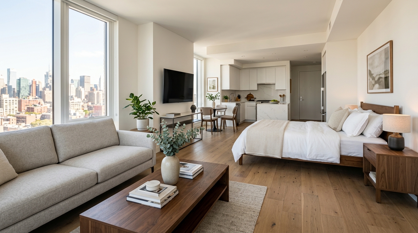 Studio Apartment Staging: Traditional vs AI in 2026