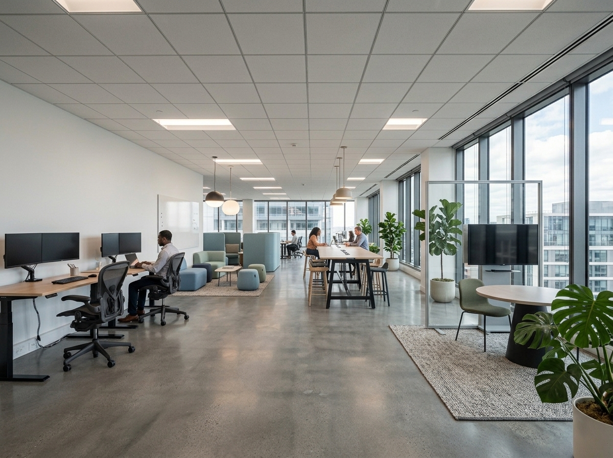 AI Office Space Designer — Visualize Modern Workplaces example