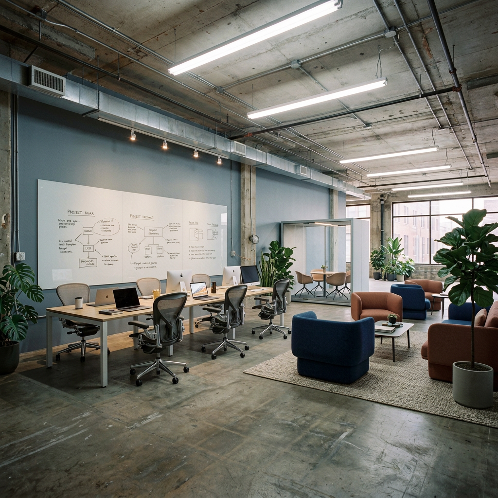 AI Office Space Designer — Visualize Modern Workplaces example