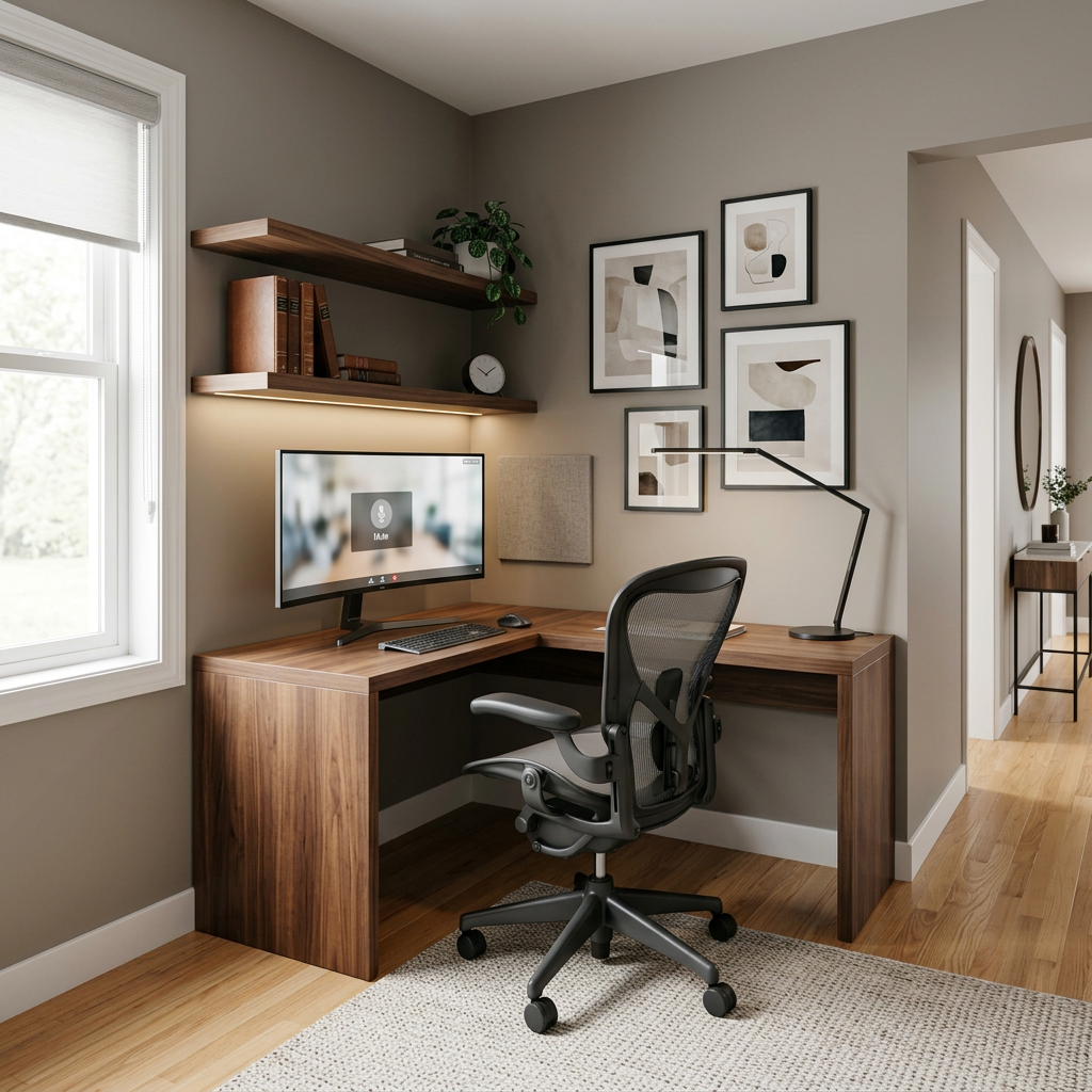 AI Home Office Designer | Create Your Perfect Workspace example