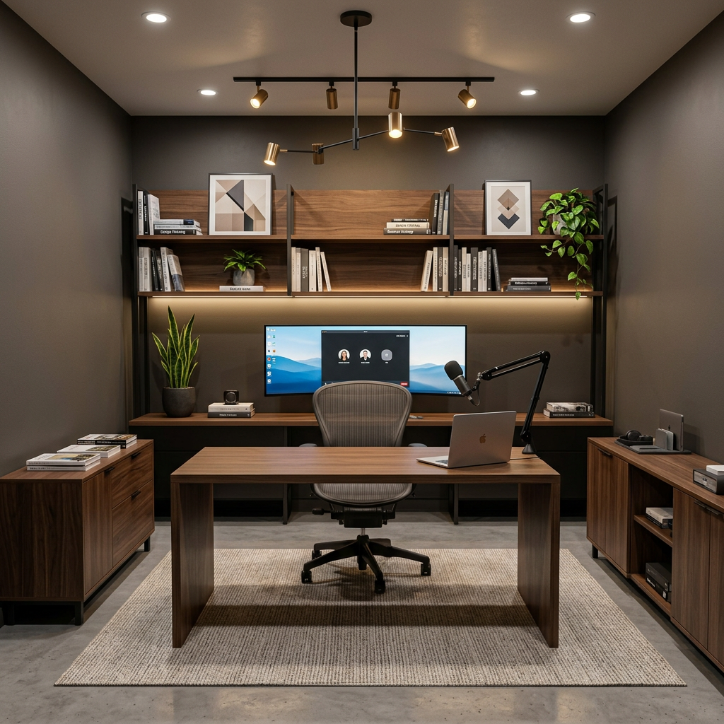 AI Home Office Designer | Create Your Perfect Workspace example