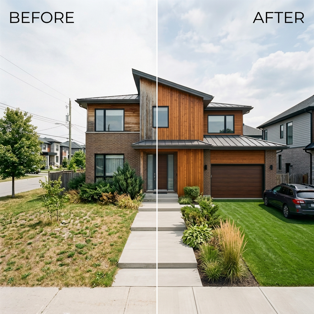 Before & After Listing Photos — Side-by-Side Generator example