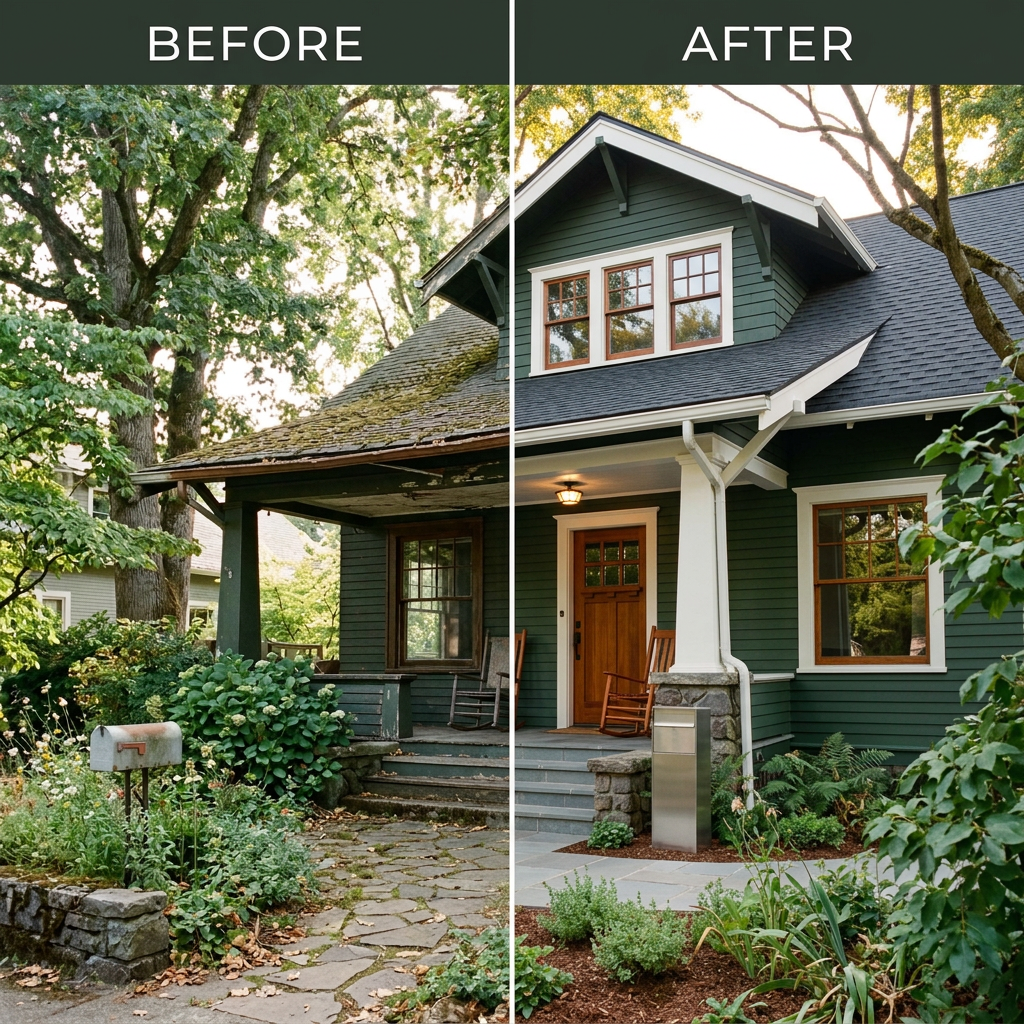Before & After Listing Photos — Side-by-Side Generator example