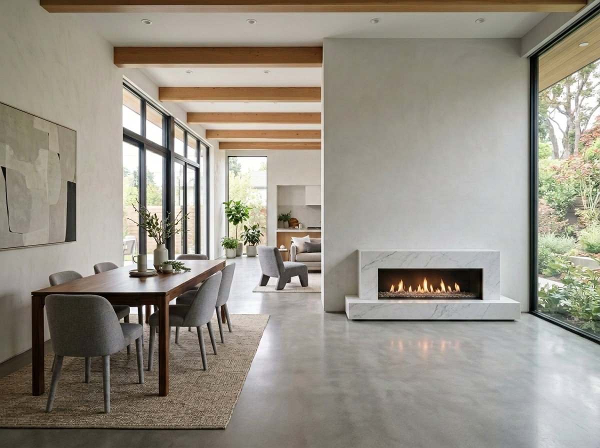 AI Fireplace Visualizer | Preview Wall & Free-Standing Firep example