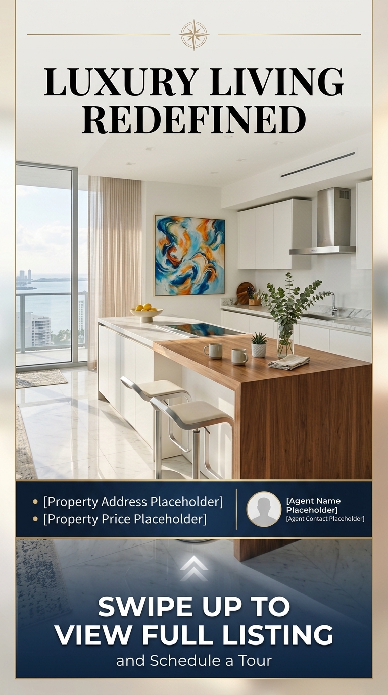 Instagram Story Ad Creator for Real Estate example