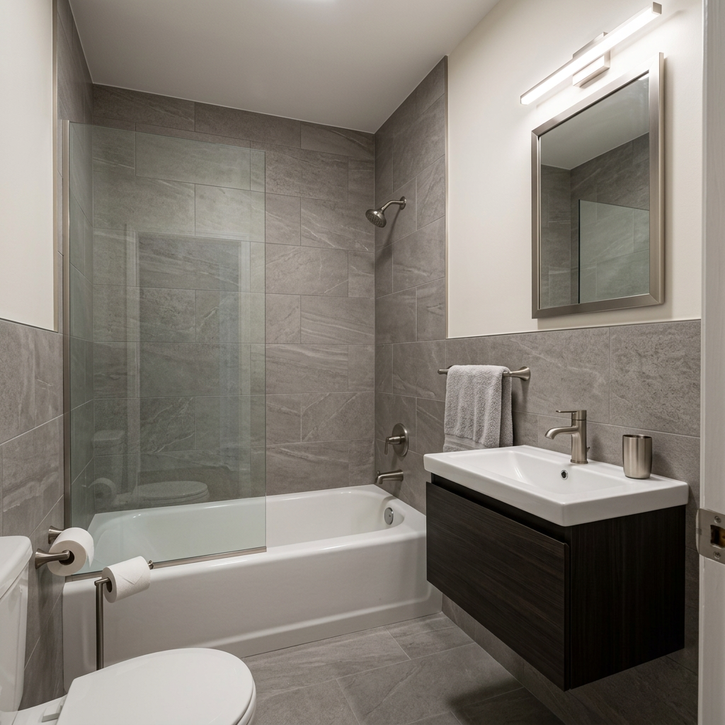 AI Bathroom Renovation Preview Tool example