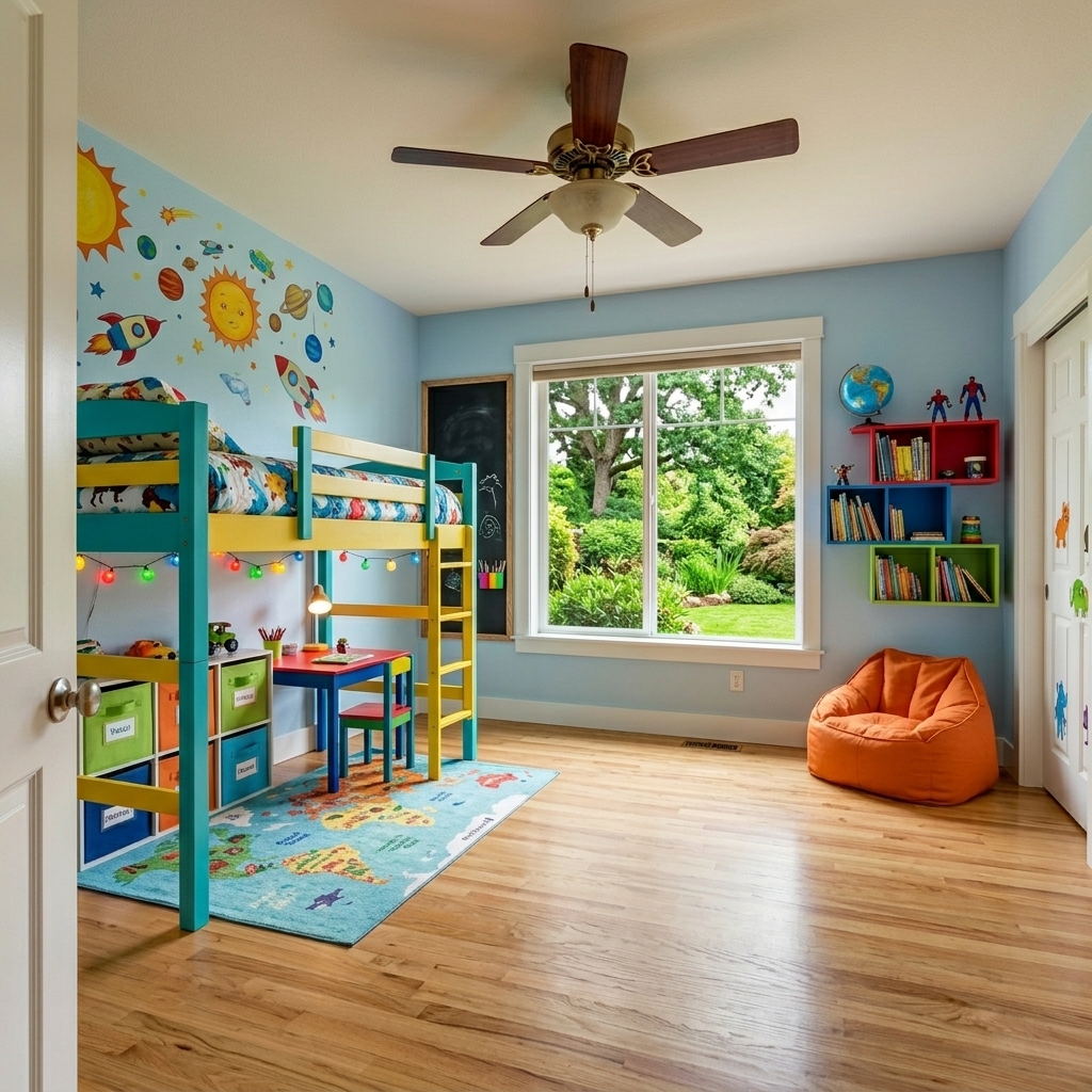 AI Kids Room Designer — Fun & Functional Bedrooms example