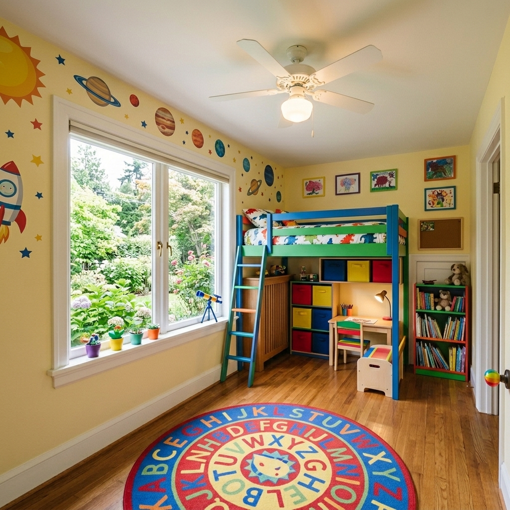 AI Kids Room Designer — Fun & Functional Bedrooms example