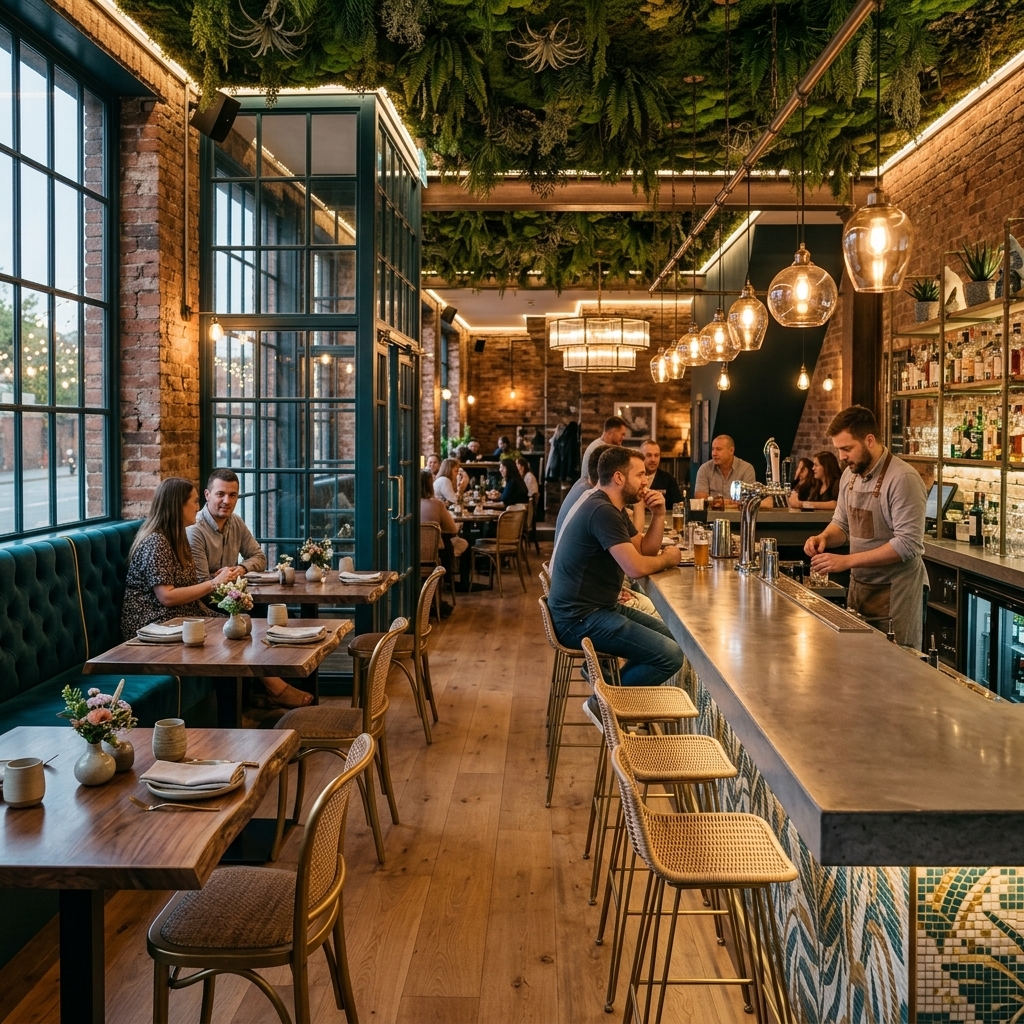 AI Restaurant & Bar Interior Design Tool example