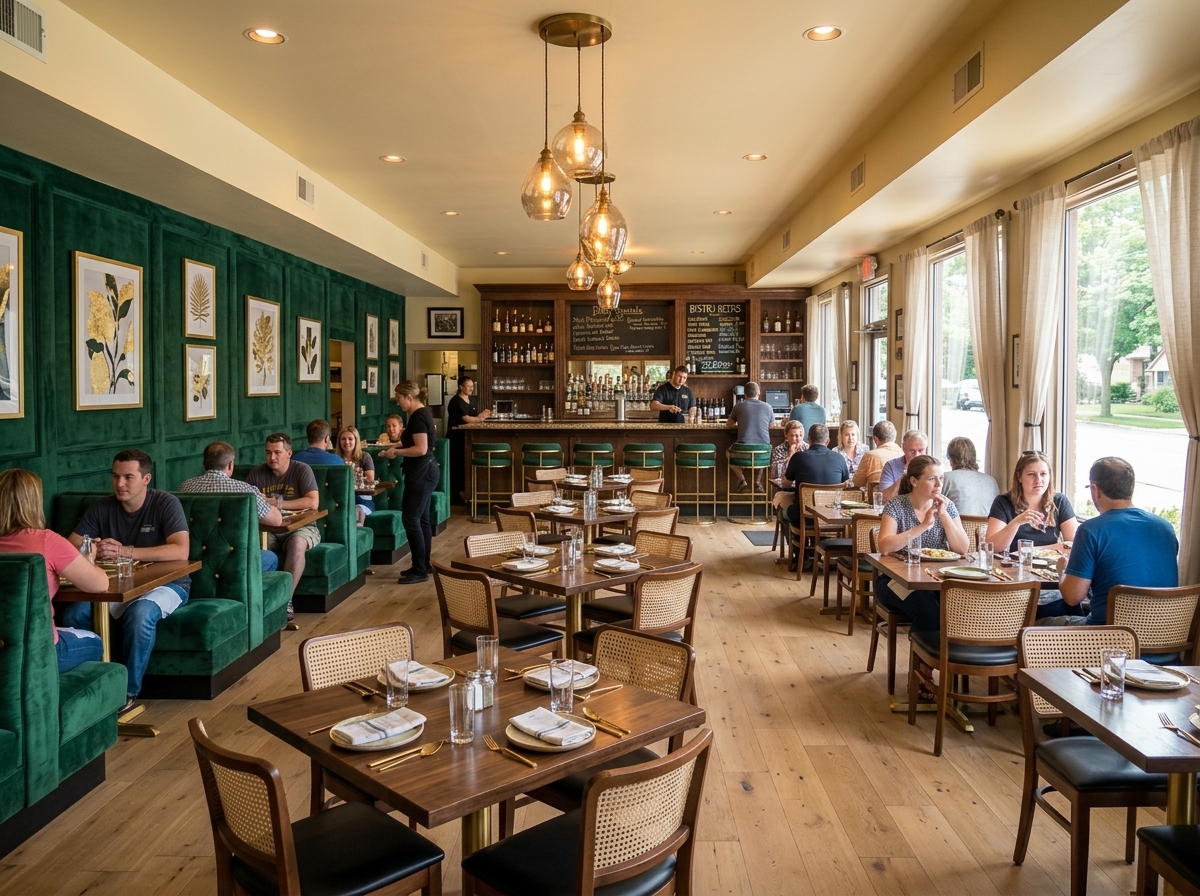 AI Restaurant & Bar Interior Design Tool example