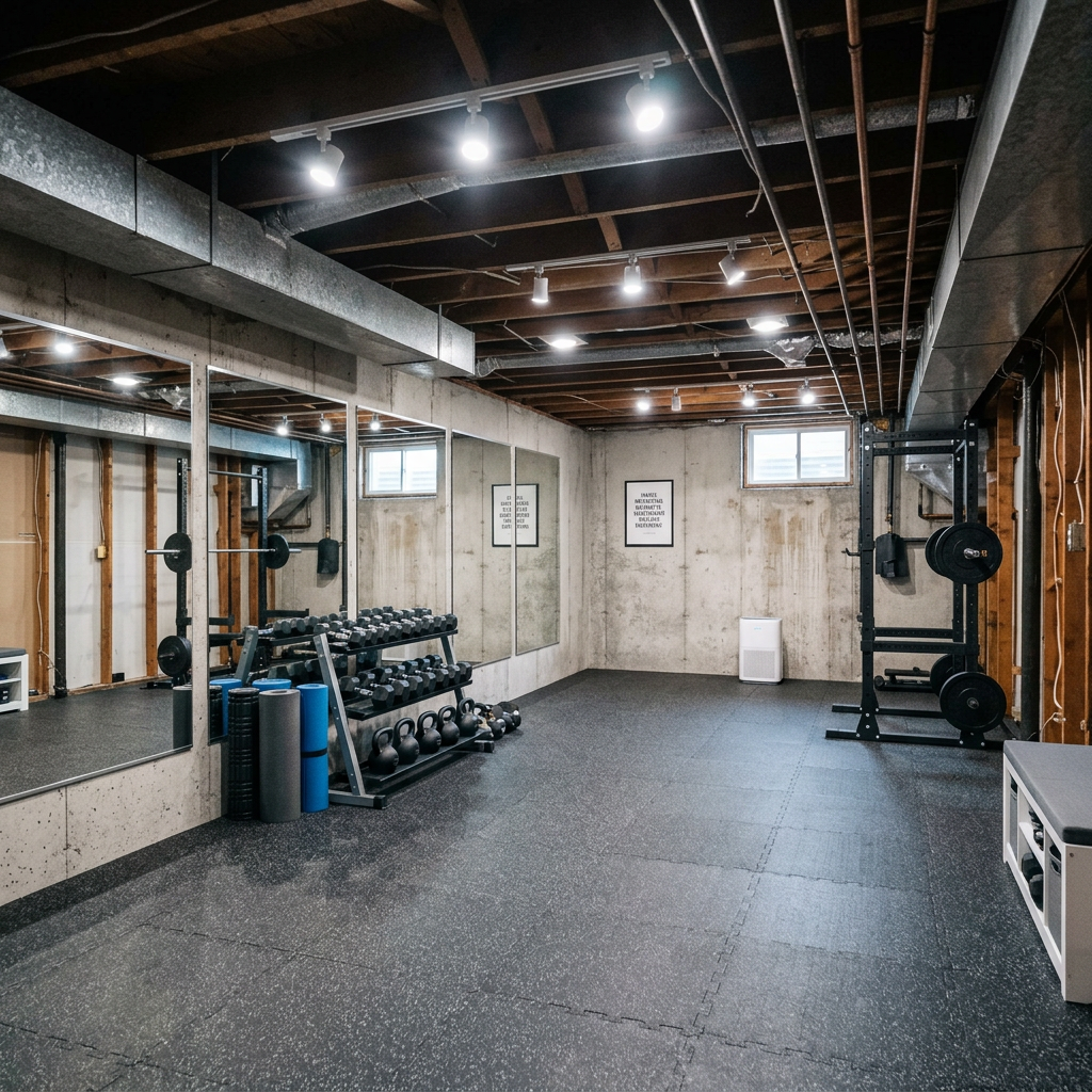 AI Home Gym Designer — Build Your Dream Workout Space example