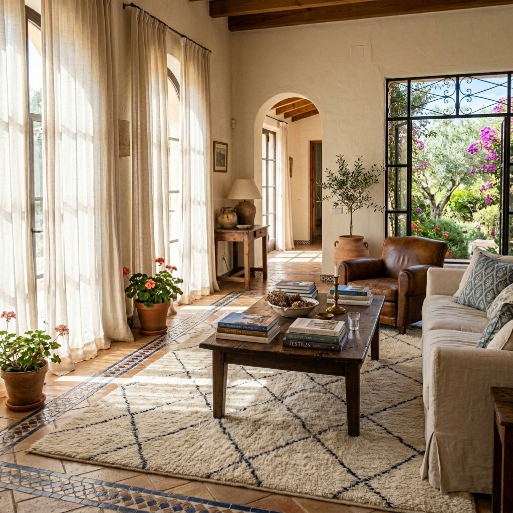 AI Rug Replacement Tool | Instant Rug Swap for Listings example