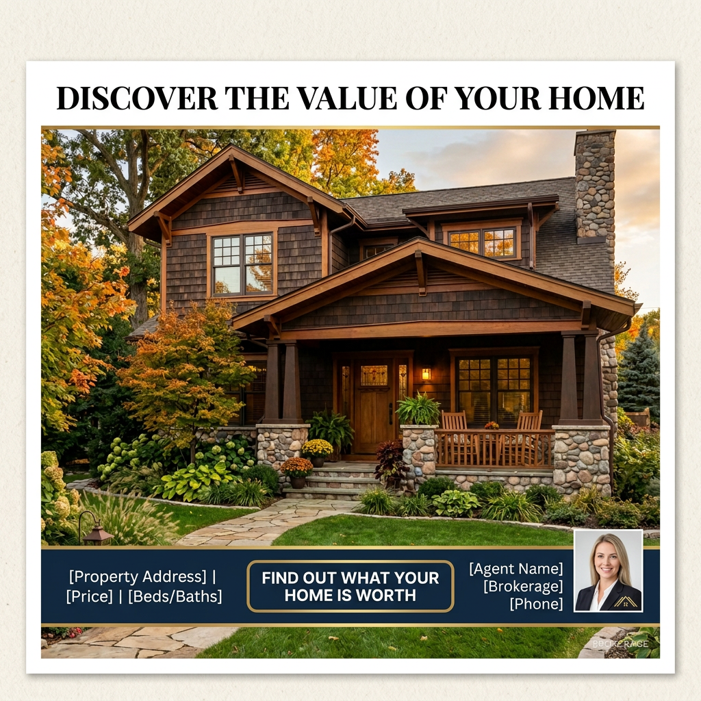 Real Estate Postcard Creator — Direct Mail Marketing example