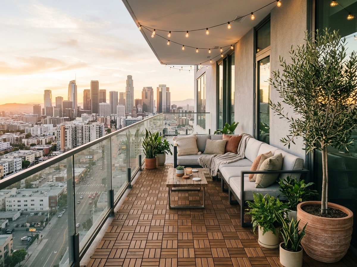 Balcony & Rooftop Terrace Stager - AI Virtual Staging example