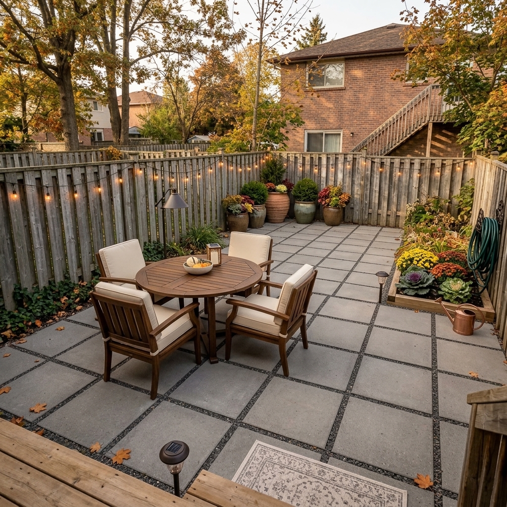 AI Outdoor Patio Makeover - Transform Your Space example