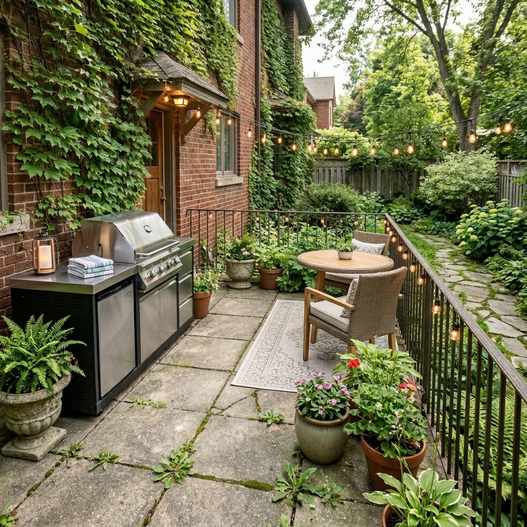 AI Outdoor Patio Makeover - Transform Your Space example