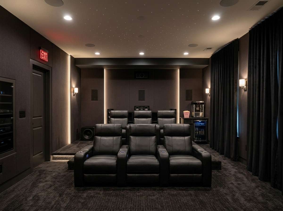 AI Home Theater & Cinema Room Designer | Visualize Your Drea example