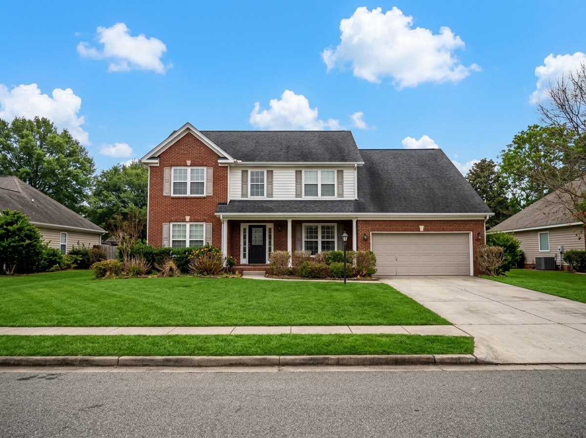 Sky & Lawn Optimizer - AI Photo Retouching for Real Estate example