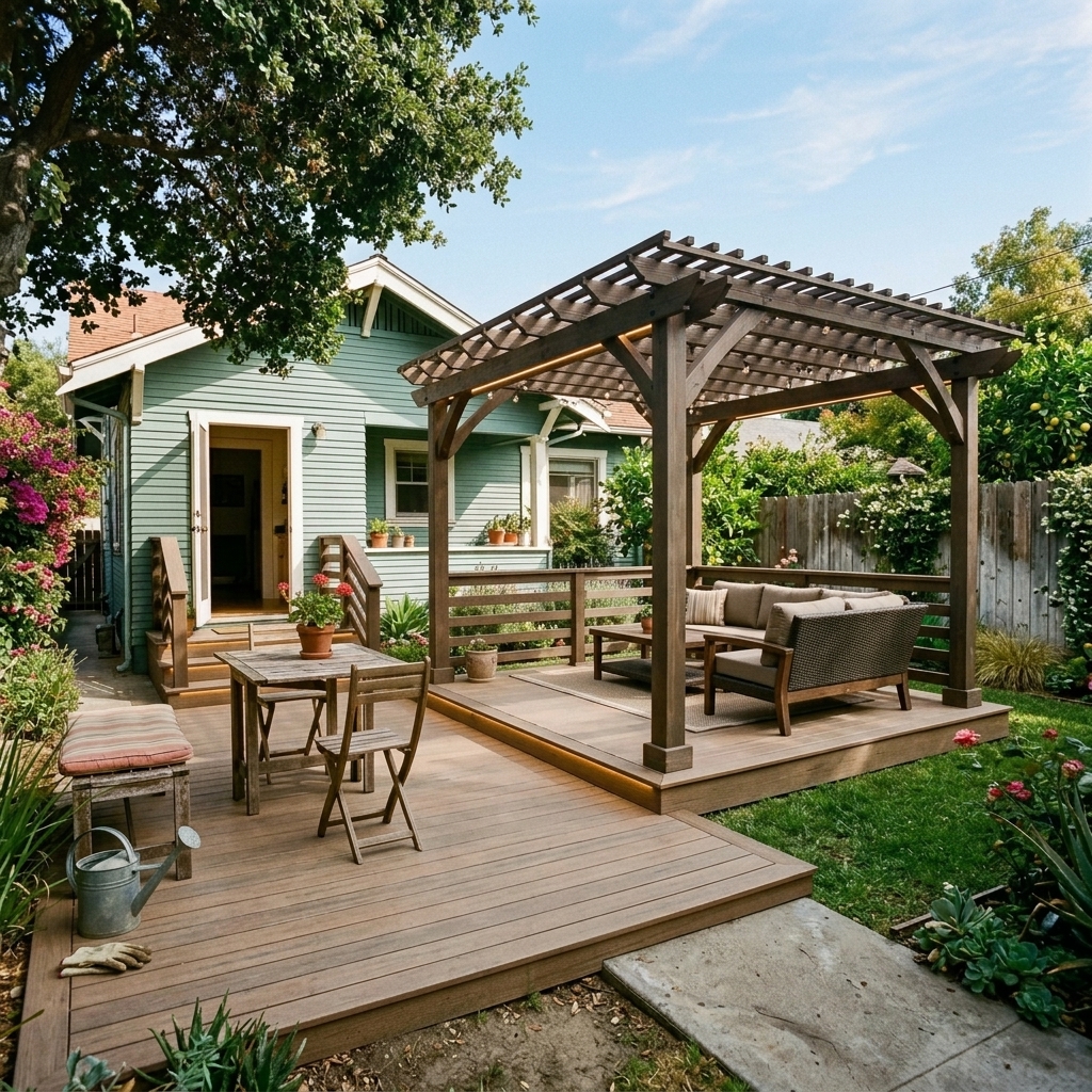 AI Deck & Pergola Designer — Visualize Before Building example