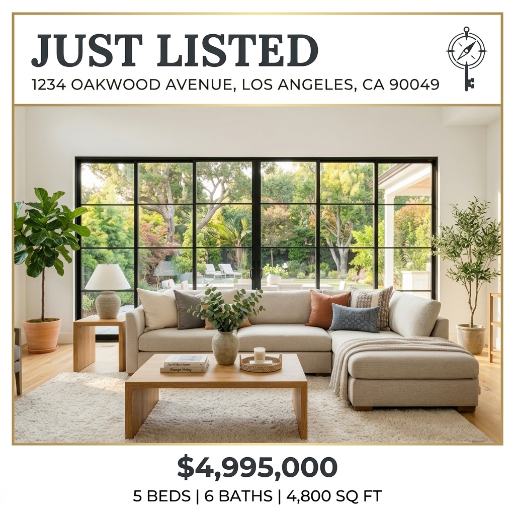 Instagram Listing Post Creator — AI Social Media for Realtor example
