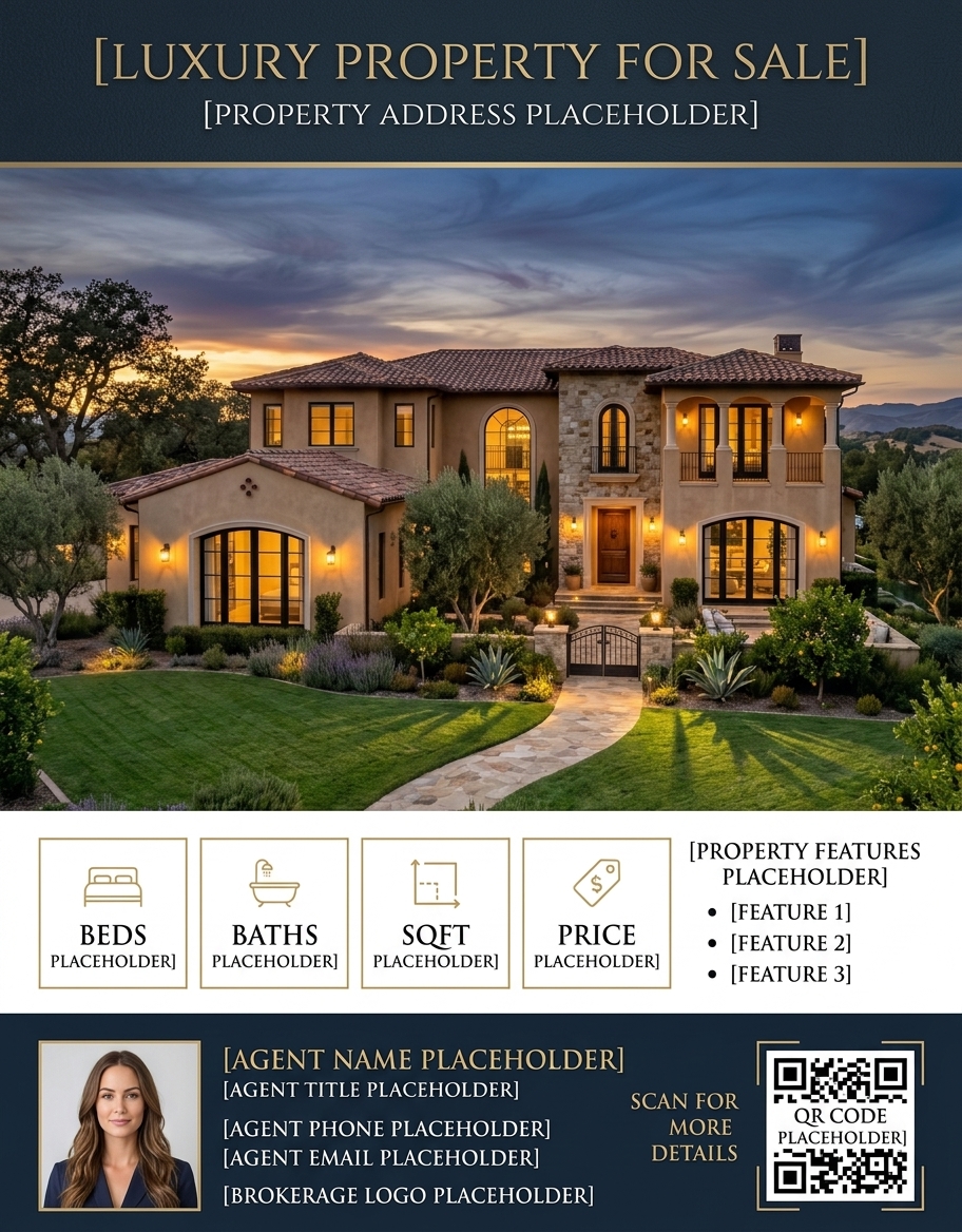 AI Property Flyer Creator — Print-Ready Listing Brochures example