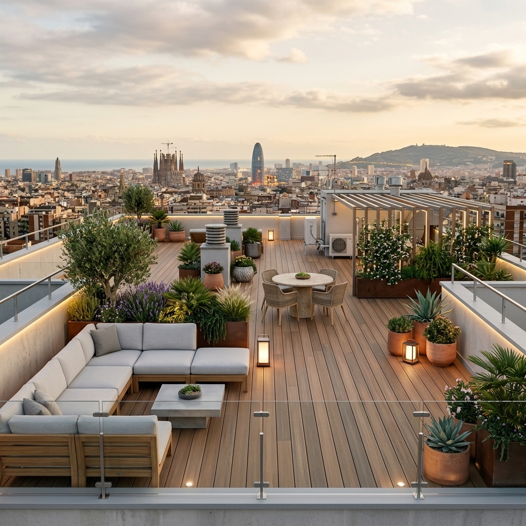AI Rooftop Terrace Designer | Visualize Your Dream Rooftop example
