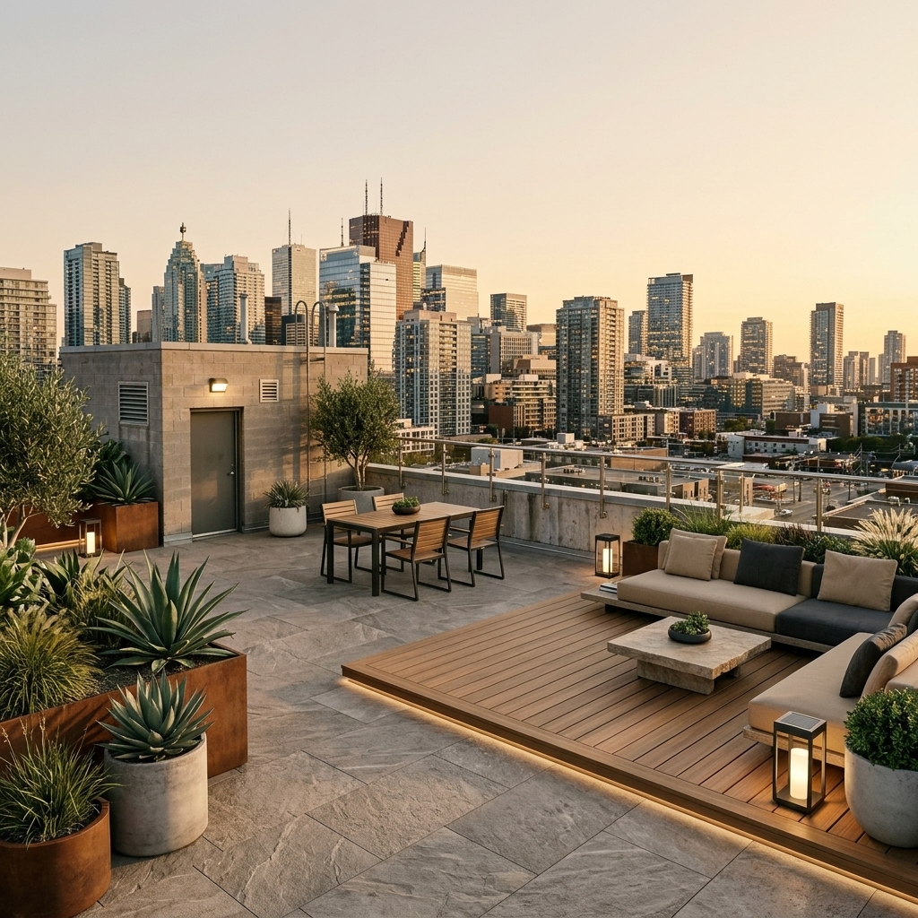 AI Rooftop Terrace Designer | Visualize Your Dream Rooftop example