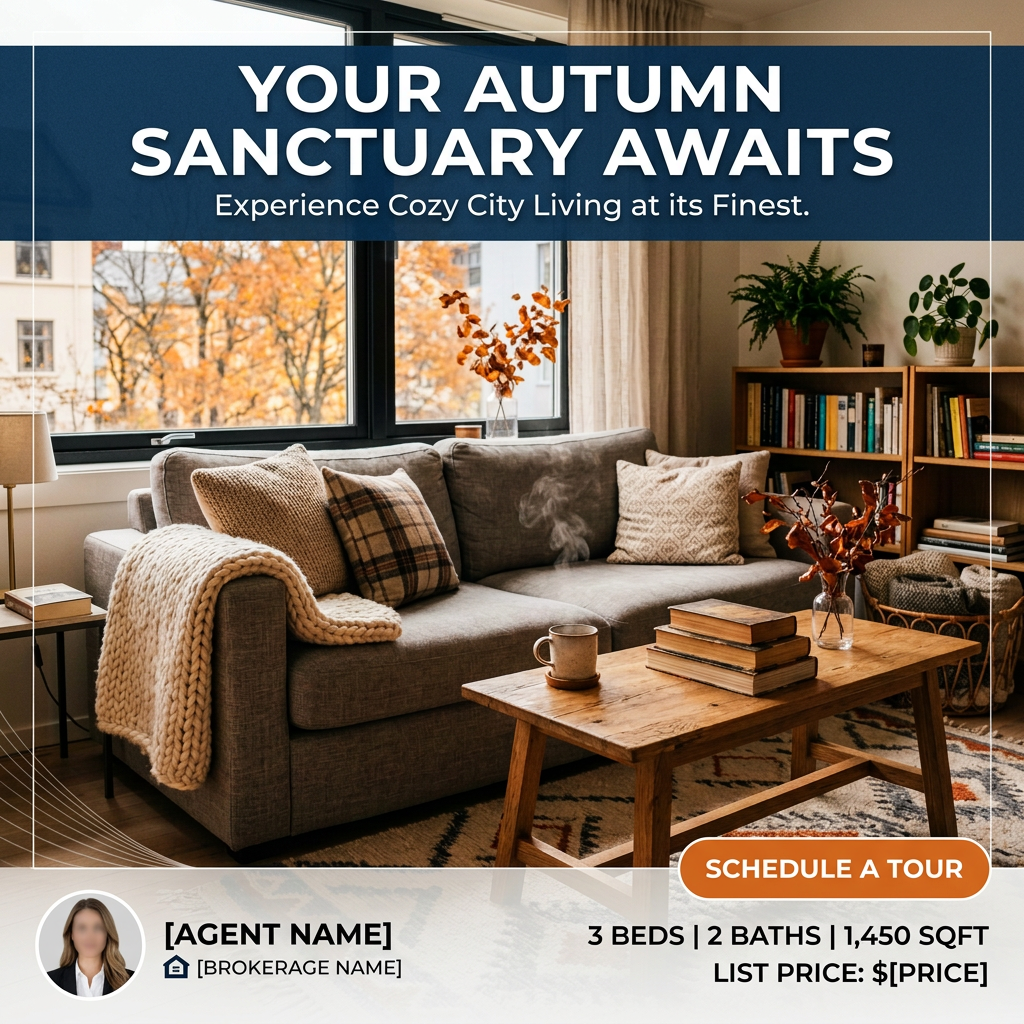 Facebook Ad Creator for Real Estate — AI Ad Design example