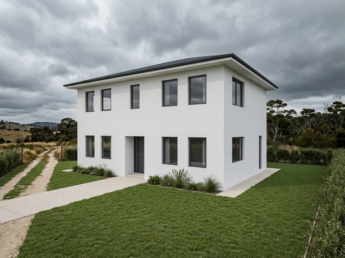Exterior Shell Staging example