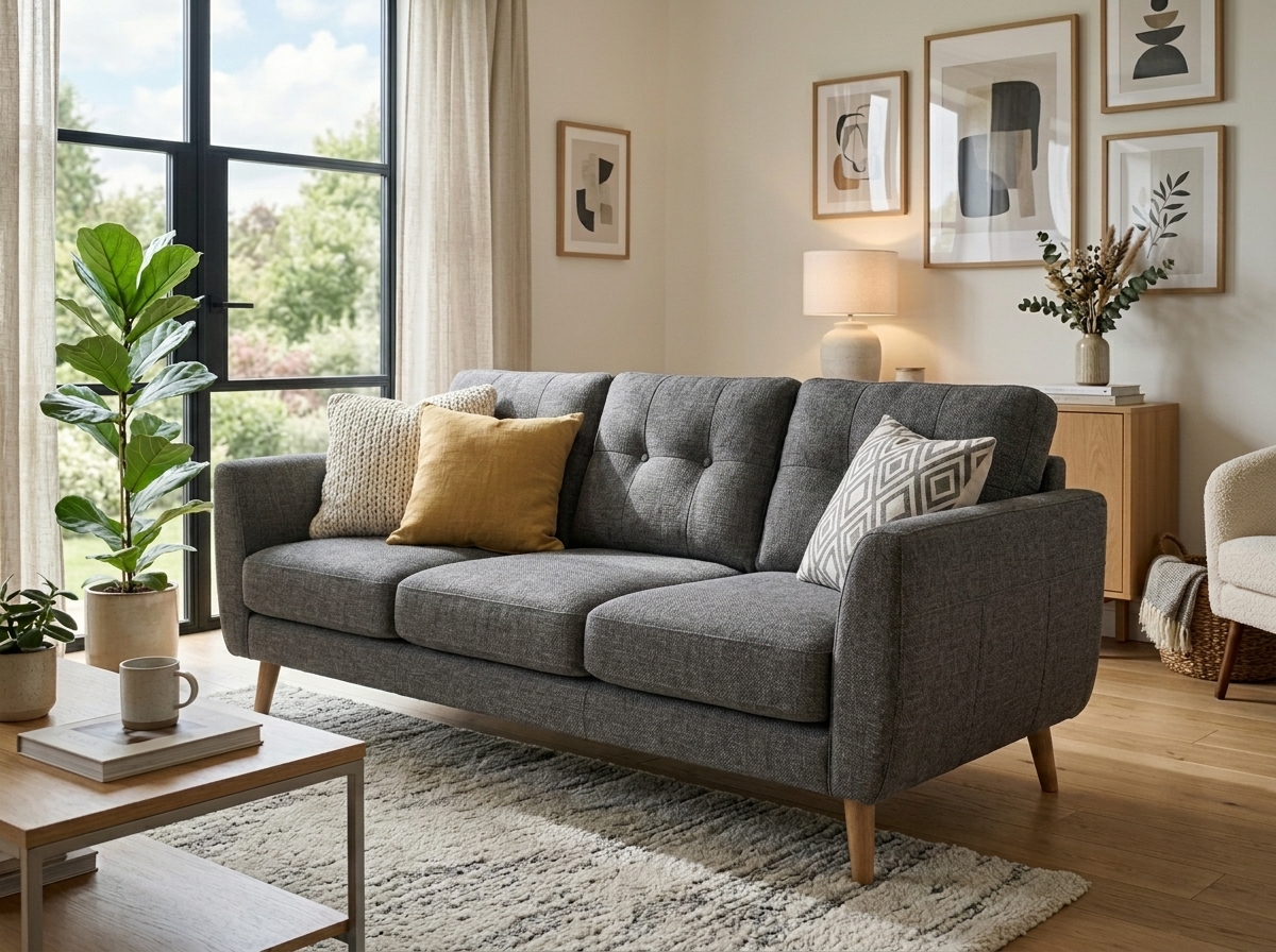 AI Tufting & Upholstery Detail Editor example