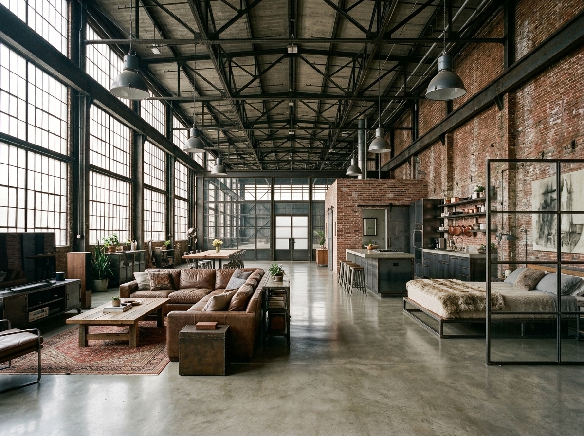 Industrial Loft Conversion Visualizer example