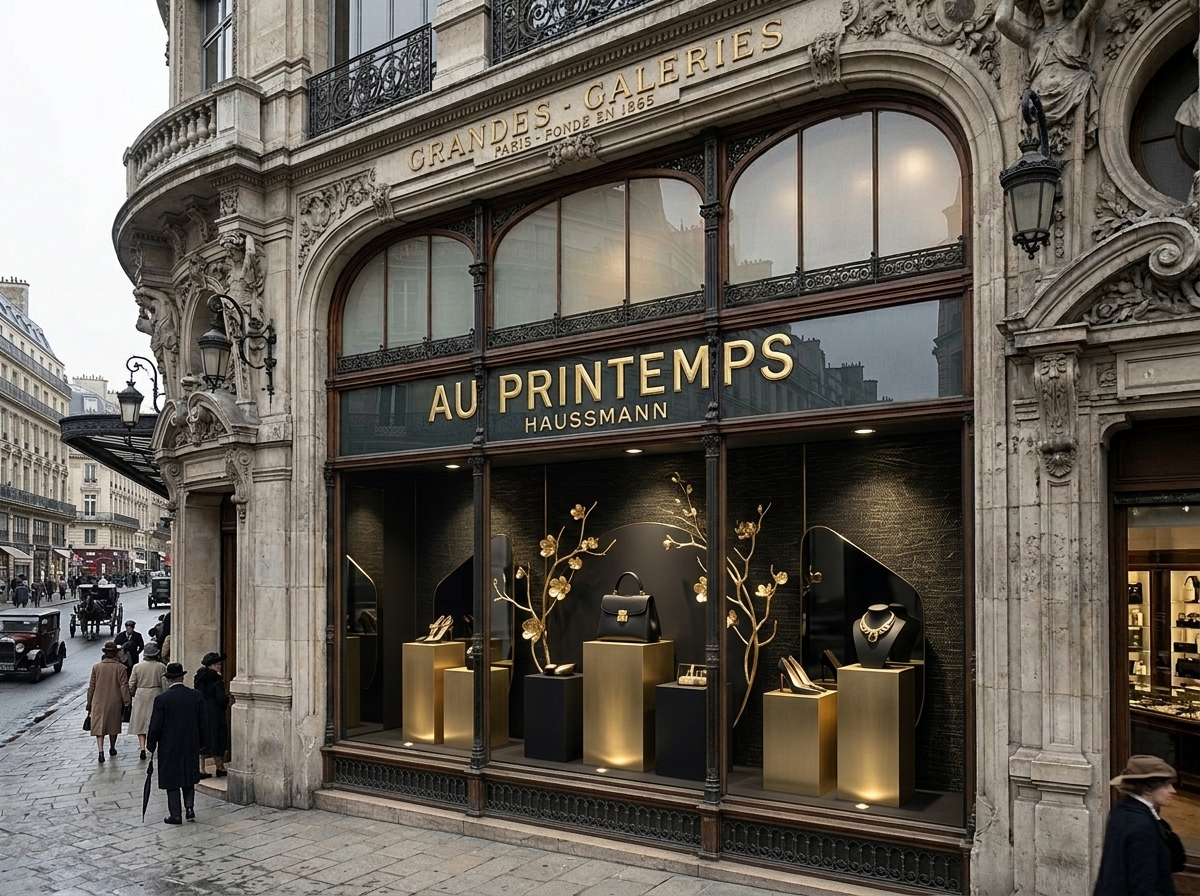 AI Window Display Visualizer | Create Luxury Store Window Di example