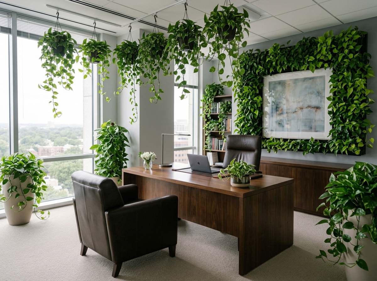 AI Office Plant Visualizer | Place Plants Virtually in Your  example