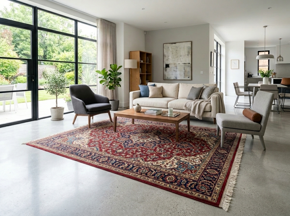 AI Rug Placement Tool — See Any Rug in Your Room Before Y... example