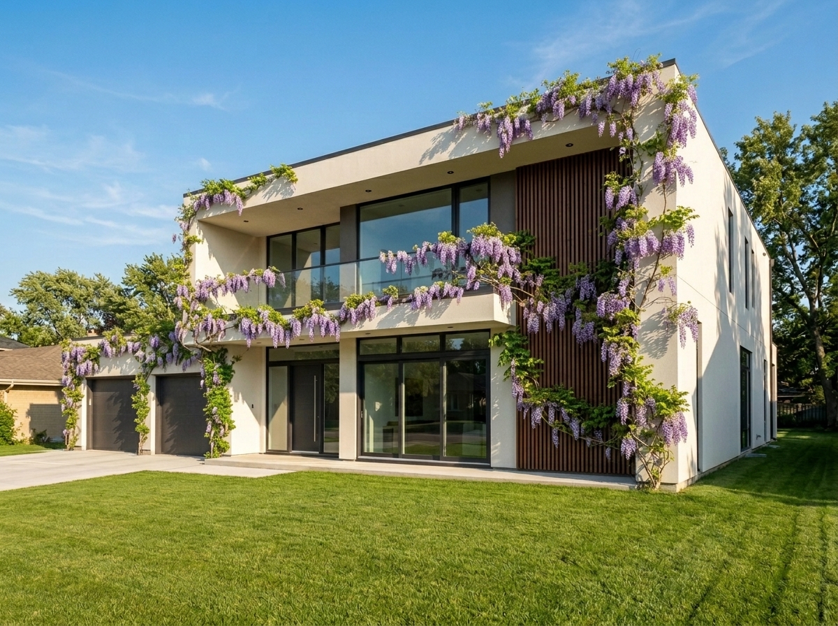 Facade Planting Visualizer – Add Climbing Plants | AI example