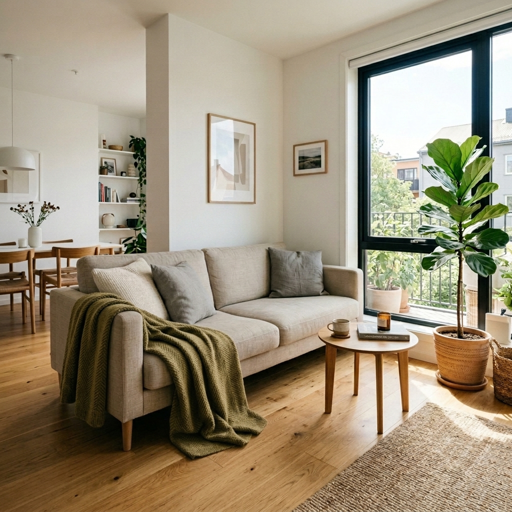 AI Throw Blanket Swap Tool – Virtual Styling for Real Estate example