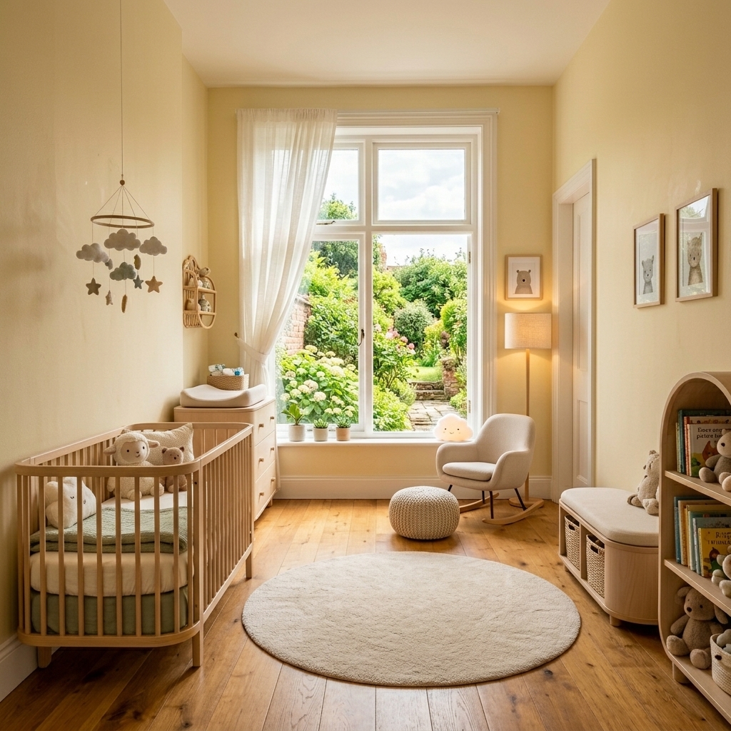 AI Nursery Room Designer - Plan Baby Room example