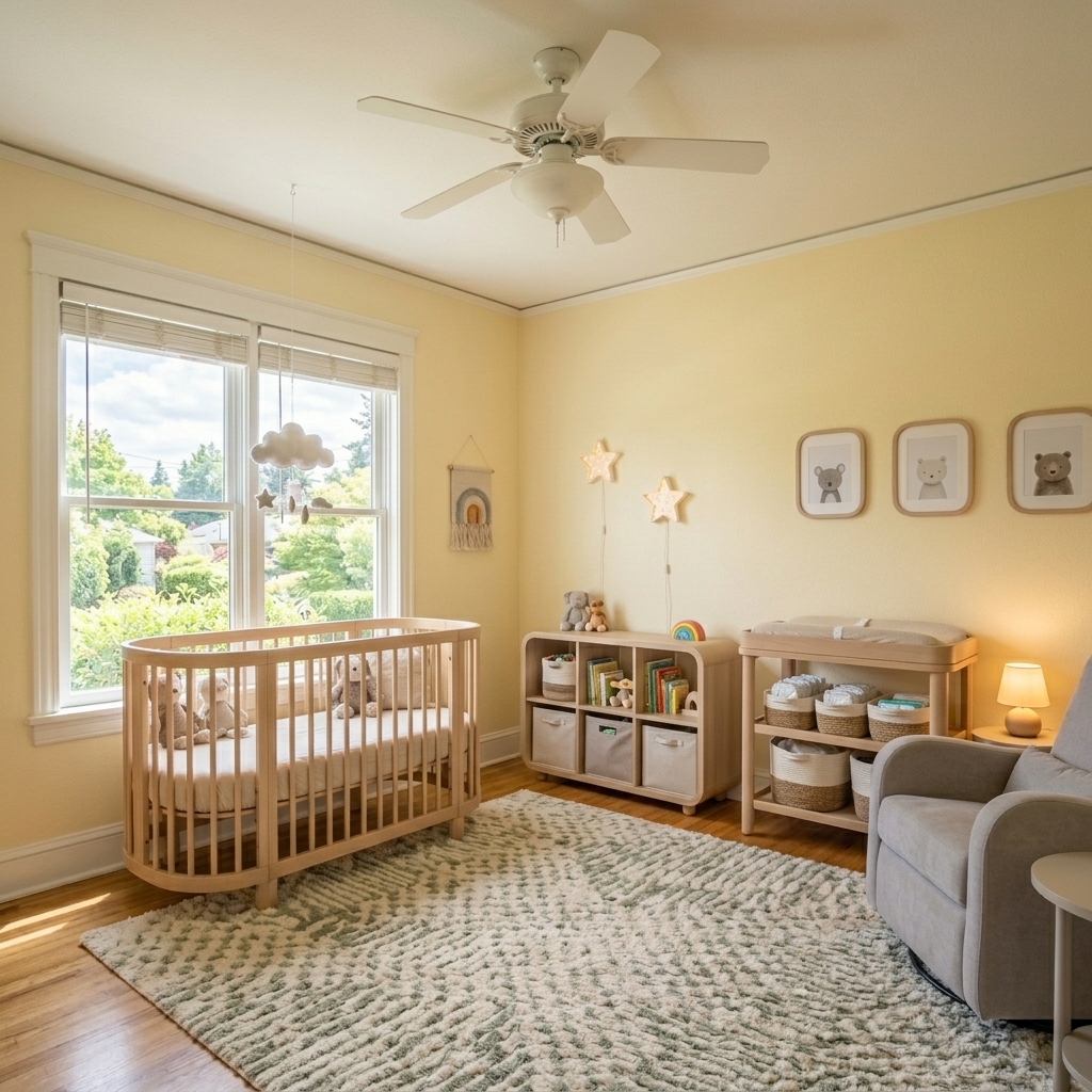 AI Nursery Room Designer - Plan Baby Room example