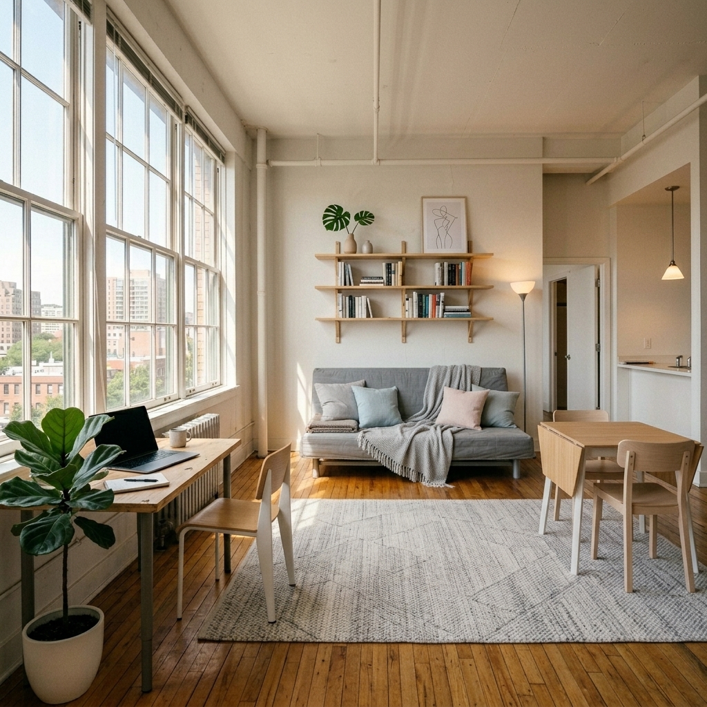 Small Apartment Furnisher | AI Staging for Compact Living Sp example