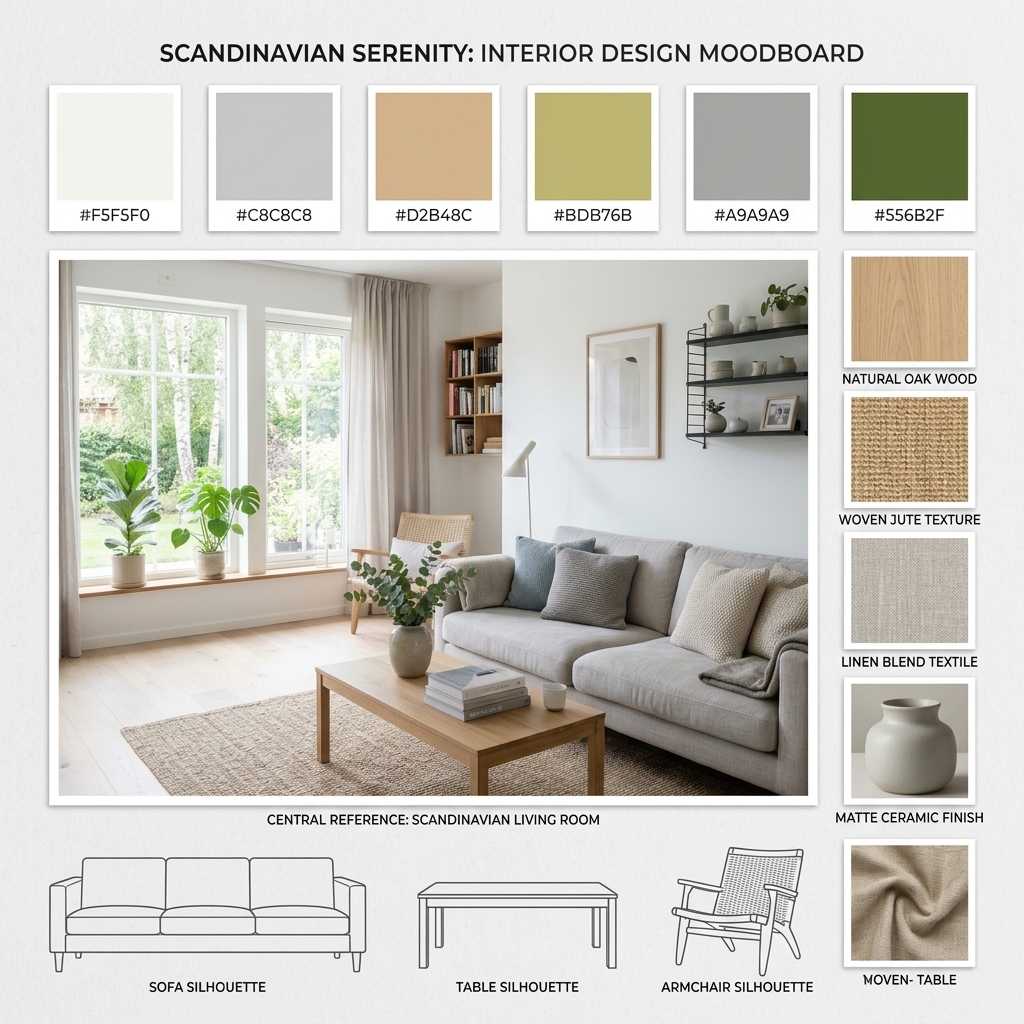 AI Color Palette Moodboard Generator | PropStage.ai example
