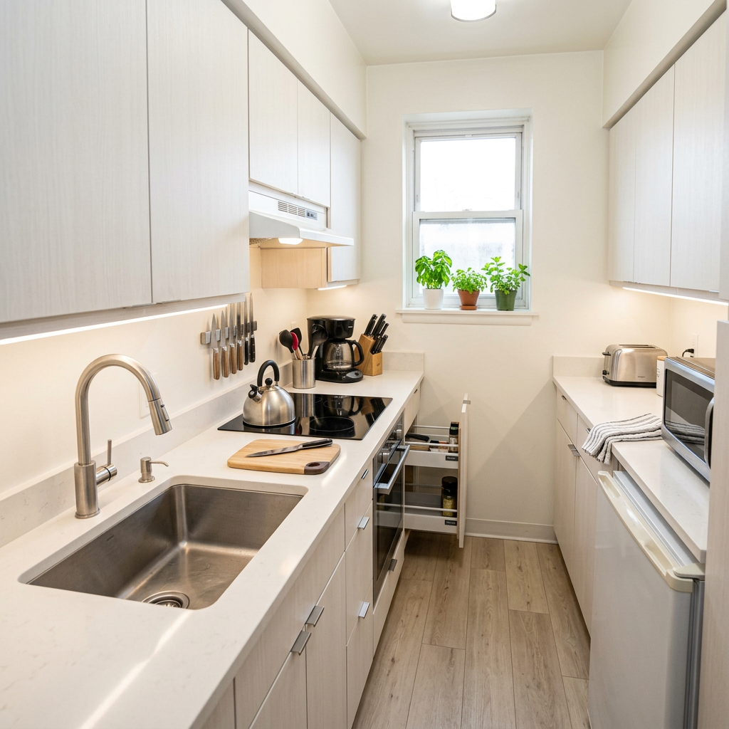 AI Small Space & Studio Staging — Maximize Tiny Rooms example